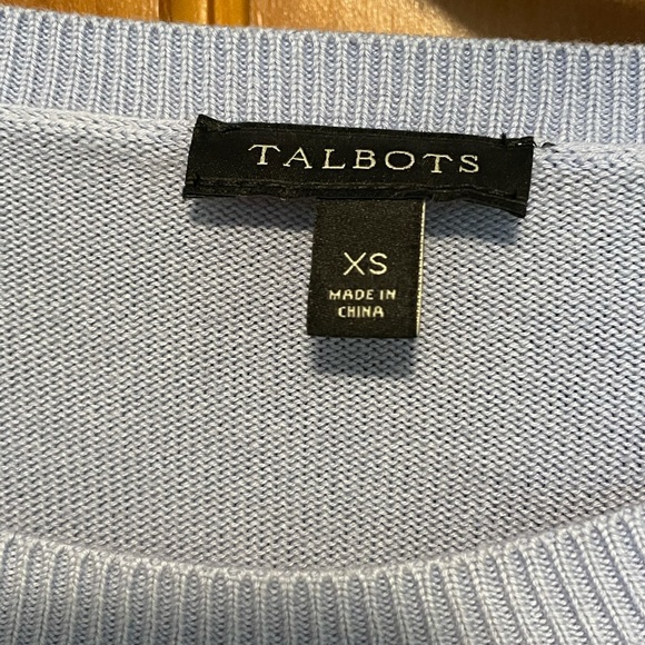 NWOT Talbots Anchor Motif Sweater - Picture 5 of 8